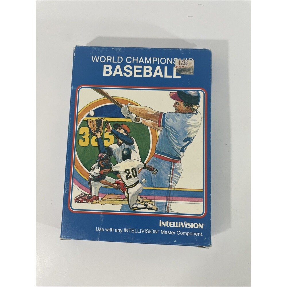Intellivision World Championship Baseball (Intellivision, 1982) CIB